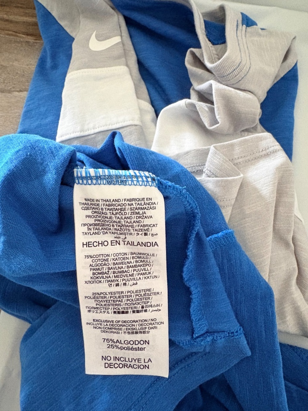 Detroit Lions NFL Womens Nike 3/4 Sleeve Shirt - Picture 7 of 7